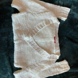 'Union Bay"  loose knit sweater, an off white/cream color.